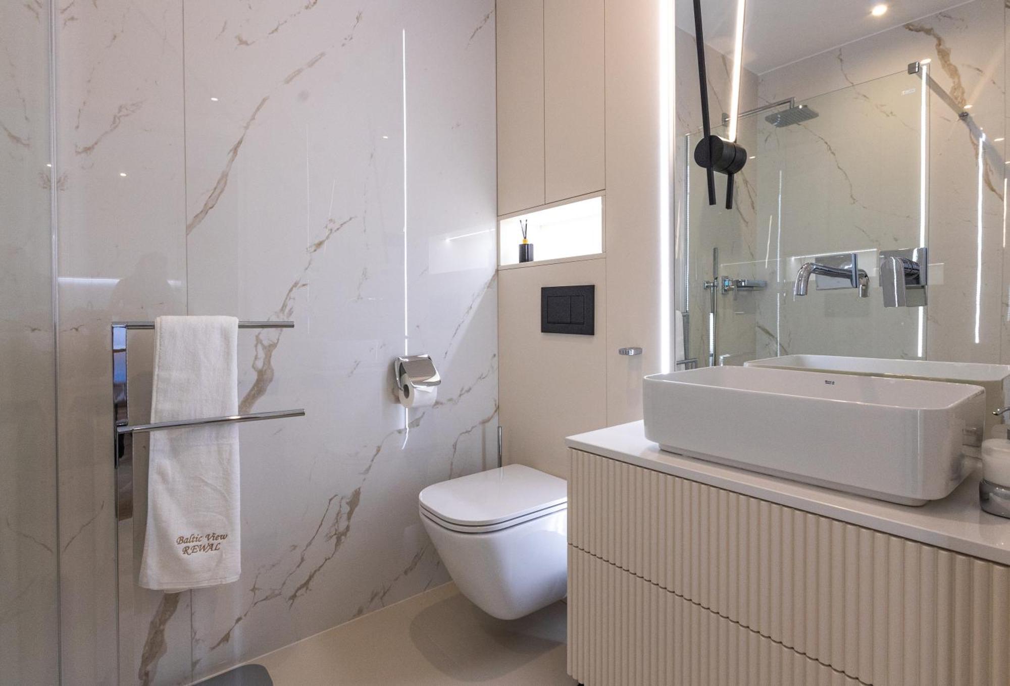 Ferienwohnung Baltic View Rewal 6-Pax Latte Exterior foto